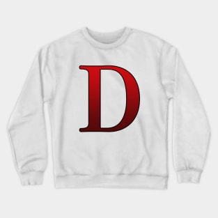 Red Roman Numeral 500 D Crewneck Sweatshirt